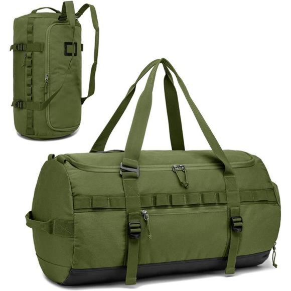 Duffle Bag 60L Gym Bags for Men Women Travel Duffel Bag Backpack Weekender